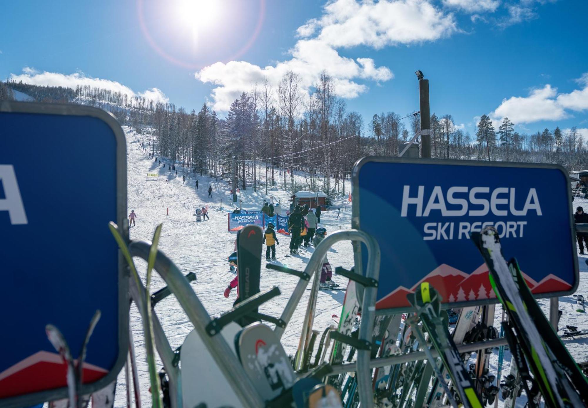 Hassela Ski Resort Eksteriør billede