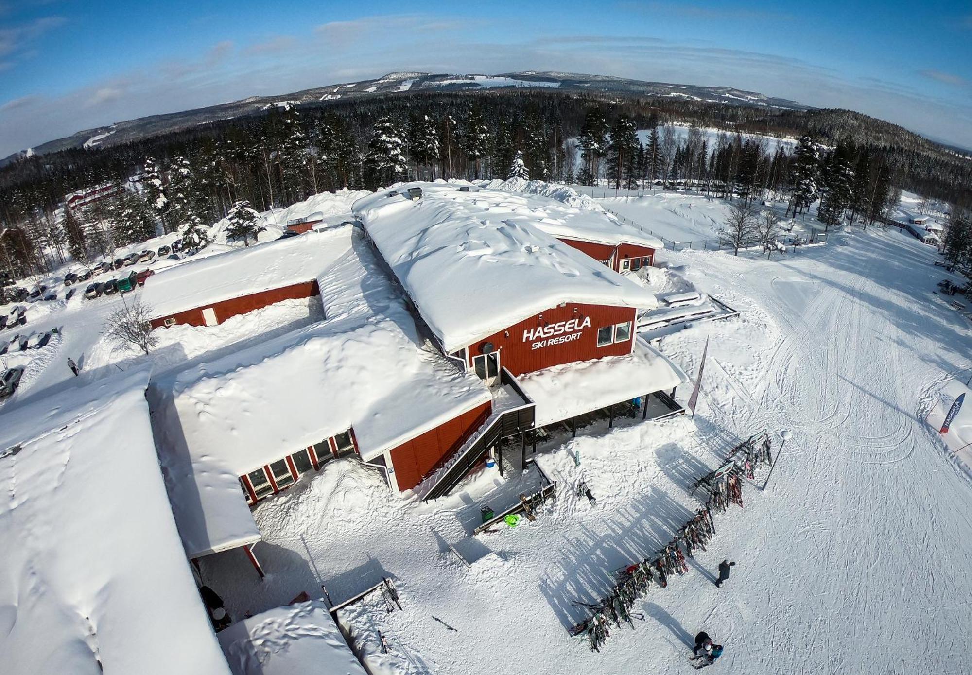 Hassela Ski Resort Eksteriør billede