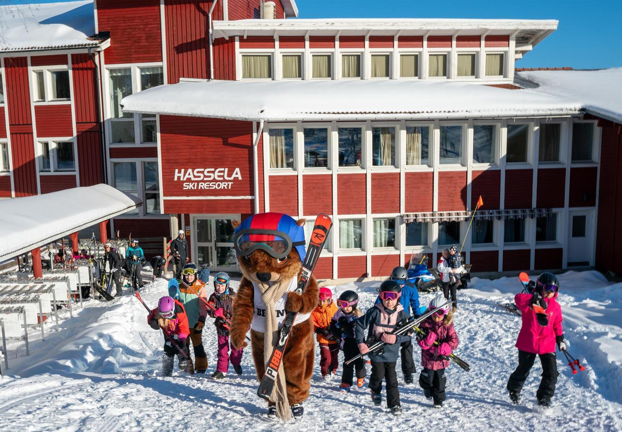 Hassela Ski Resort Eksteriør billede
